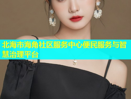 北海市海角社区服务中心便民服务与智慧治理平台 第2张 北海市海角社区服务中心便民服务与智慧治理平台 第2张