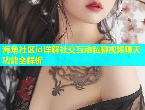 海角社区id详解社交互动私聊视频聊天功能全解析  第1张