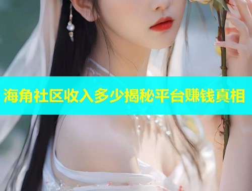 海角社区收入多少揭秘平台赚钱真相  第2张