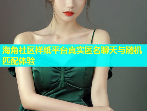 海角社区样纸平台真实匿名聊天与随机匹配体验  第1张